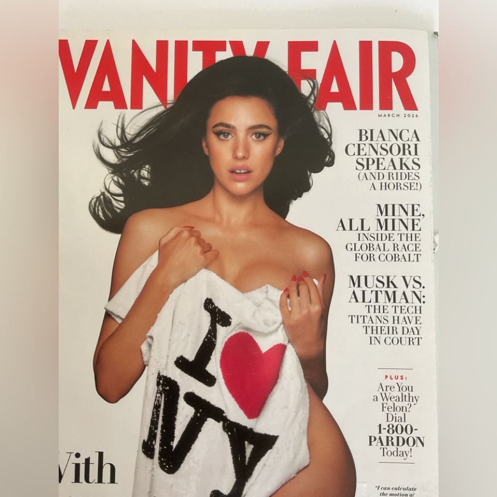 Vanity Fair March 2026 NWT FEATURES Margaret Qualley - Picture 2 of 16